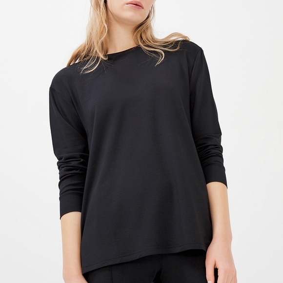 NWT BLACK SUPER SOFT TWO PIECE LOUNGEWEAR SLEEPWEAR SET - Picture 3 of 6